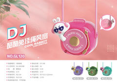 GL120  HỘP QUẠT DJ PIN ĐEO CỔ   GL121, GL122, GL123