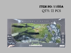 1188A  HỘP MÁY BAY TRỰC THĂNG ĐIỀU KHIỂN TRÊN KHÔNG, 2 TẦNG, SẠC USB + 1 CÂY BÓP