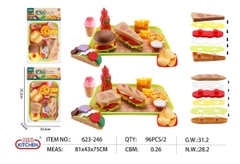 623-246  TÚI KHÂY BẾP THỨC ĂN NHANH, HAMBUGER, BÁNH MÌ, KEM