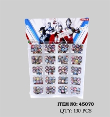 45070  VỈ 20 BỘ 6 VIÊN NAM CHÂM DẸT ROBO