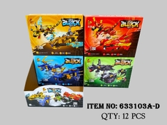 633103A-D  HỘP LOGO RÁP RỒNG BIẾN HÌNH 2 IN 1 HỘP 4C
