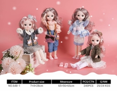 648-1  TÚI BABY 1C KHỚP, MẮT THỦY TINH ĐỦ MẪU