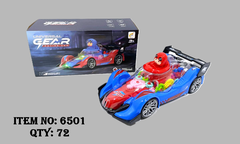 6501  HỘP XE ĐUA PIN CÓ NGƯỜI BÁNH RĂNG