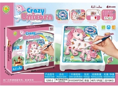 1295-2  HỘP TRÒ CHƠI TRANH CẢM ỨNG NGỰA PONY QUAY TRÚNG THƯỞNG