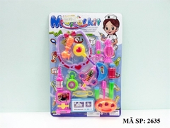 2635  VỈ BÁC SĨ TAI NGHE, KÉO, MÁY SIÊU ÂM, X QUANG, ĐO HUYẾT ÁP, ỐNG KIM