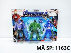 1163C  VỈ SIÊU NHÂN 3T AVENGERS ĐÈN (THANOS, HULK, CAPTIAN)