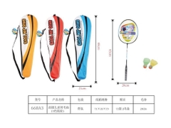 668A3  TÚI SIMILI VỢT CẦU LÔNG 2C + 2T CẦU