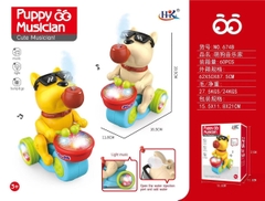 674B  HỘP CHÓ ĐEO KIẾNG ĐÁNH TRỐNG HƠI NƯỚC PIN