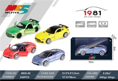 6832-45  HỘP XE HƠI CẢN SAU SẮT MÔ HÌNH, MỞ CỬA