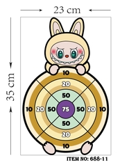 688-11  TÚI PHI TIÊU LABUBU + 3T BANH + 2C HÍT