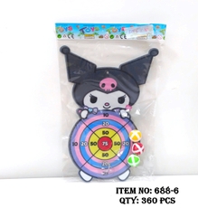 688-6  TÚI PHI TIÊU SANRIO + 3T BANH + 2C HÍT