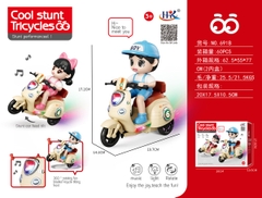 691B  HỘP BÉ ĐỘI NÓN LÁI XE MÁY PIN