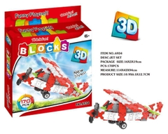 6934  HỘP LOGO RÁP MÁY BAY 170 MIẾNG