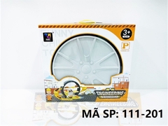 111-201  HỘP LỐP XE BÃI ĐẬU XE CÔNG TRÌNH + 3C (2C XE SẮT + TRỰC THĂNG)