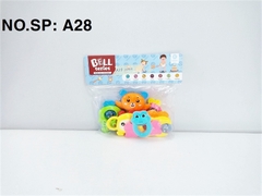 A28  TÚI LẮC TREO NÔI 6 MÓN (PVC)   Bell Series