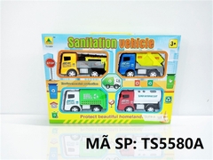 TS5580A  HỘP XE CÔNG TRÌNH VỆ SINH TRỚN 4C ĐỦ MẪU (HỐT RÁC, BỒN NƯỚC)   TS-5580A