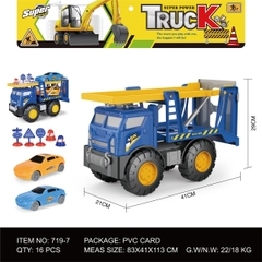 719-7  TÚI XE CÔNG TRÌNH TRỚN CHỞ 2C XE HƠI + BIỂN BÁO