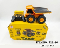 722-20  HỘP XE CÔNG TRÌNH BEN SẮT ĐIỀU KHIỂN 7 ĐỘNG TÁC, CÓ SẠC