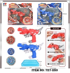 727-280  HỘP CON QUAY SẮT 1C + TAY CẦM DÂY RÚT KHỦNG LONG