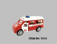 731C  TÚI XE HƠI CẢNH SÁT TRỚN MỞ CỬA 1C (OPP)