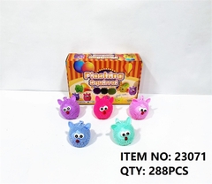 23071  HỘP BÓNG BÓP TAY CÁO MẮT THỎ ĐÈN 12C