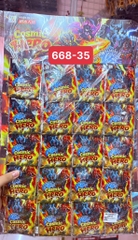 668-35 VỈ LOGO RÁP SIÊU NHÂN HERO 20 TÚI