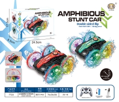 7723  HỘP XE ĐỊA HÌNH ĐIỀU KHIỂN CHẠY DƯỚI NƯỚC, XOAY 360 ĐỘ, BÁNH ĐÈN, CÓ SẠC