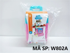 W802A  HỘP VALI KÉO KỆ BẾP PIN 36 MIẾNG   Variety