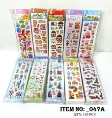 _047A  TÚI 20 VỈ MIẾNG DÁN NỔI ĐỦ MẪU (10x34.5)