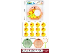 Y55-111  TÚI RỔ CHÍT VỊT 12C + VỢT (PVC)