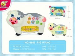 NO-6606  HỘP ĐÀN ORGAN HEO PIN