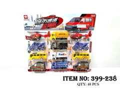 399-238  VỈ XE TRỚN 12C ĐỦ MẪU (CHUYỂN PHÁT NHANH, TRỰC THĂNG, MOTO, BUS)