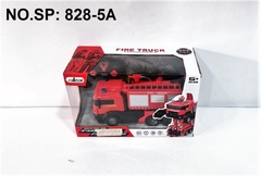 828-5A  HỘP XE CÔNG TRÌNH CỨU HỎA THANG ĐIỀU KHIỂN BIẾN HÌNH ROBO CÓ SẠC, PHUN NƯỚC