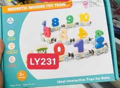 LY231 HỘP XE LỬA GỖ SỐ HỌC