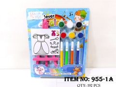 955-1A  VỈ TÔ MÀU NƯỚC + KỆ VẼ TRANH