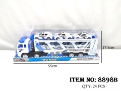 8898B  HỘP KIẾNG XE CÔNG TRÌNH TRỚN 2 TẦNG CHỞ 6C XE HƠI CẢNH SÁT