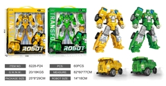 8228-P24  HỘP RÁP ROBO BIẾN HÌNH XE CÔNG TRÌNH BEN
