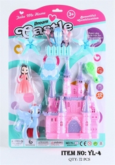 YL-4  VỈ NỘI THẤT LÂU ĐÀI NGỰA + 1C BÉ