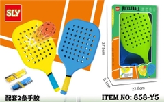 858-Y5  HỘP VỢT PICKLEBALL 2C + 1 BANH + QUẤN CÁN