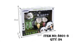 8601-3  HỘP BẾP TÁCH TRÀ, BÁNH, DĨA GẤU TRÚC