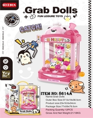 8614A  HỘP MÁY ĐIỀU KHIỂN GẮP THÚ NHỒI BÔNG, BANH PIN NHẠC ĐÈN