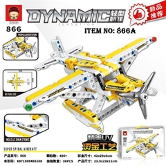 866A  HỘP LOGO RÁP MÁY BAY 400 MIẾNG