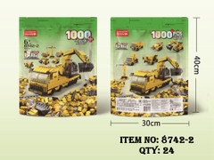 8742-2  TÚI LOGO RÁP XE CÔNG TRÌNH CÀO 1000 MIẾNG