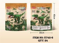 8742-6  TÚI LOGO RÁP KHỦNG LONG 1000 MIẾNG