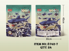 8742-7  TÚI LOGO RÁP CÁ MẬP 1000 MIẾNG