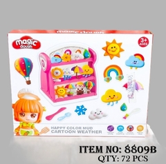 8809B  HỘP ĐẤT SÉT LÀM BÔNG HOA