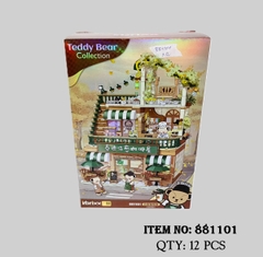 881101  HỘP LOGO RÁP TIỆM CÀ PHÊ GẤU 1381 MIẾNG