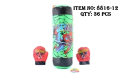 8816-12  LƯỚI ĐẤM BỐC BOXING NHỆN + BAO TAY