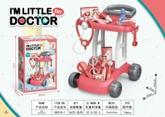 8837A-1  HỘP KỆ XE ĐẨY BÁC SĨ PIN (TAI NGHE, ĐÈN PIN, KÉO)