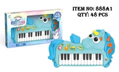 888A1  HỘP ĐÀN ORGAN NGỰA PIN